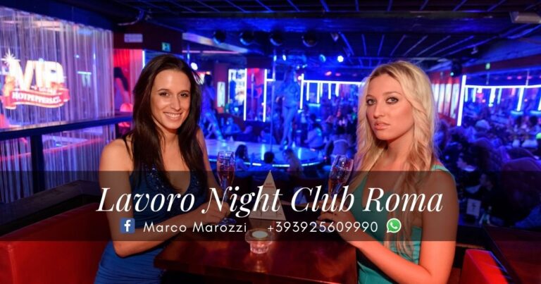 Lavoro Night Club Roma