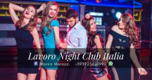 lavoro night club italia